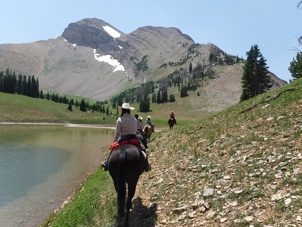 horseback riding montana