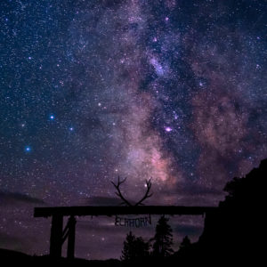Milky Way night photography